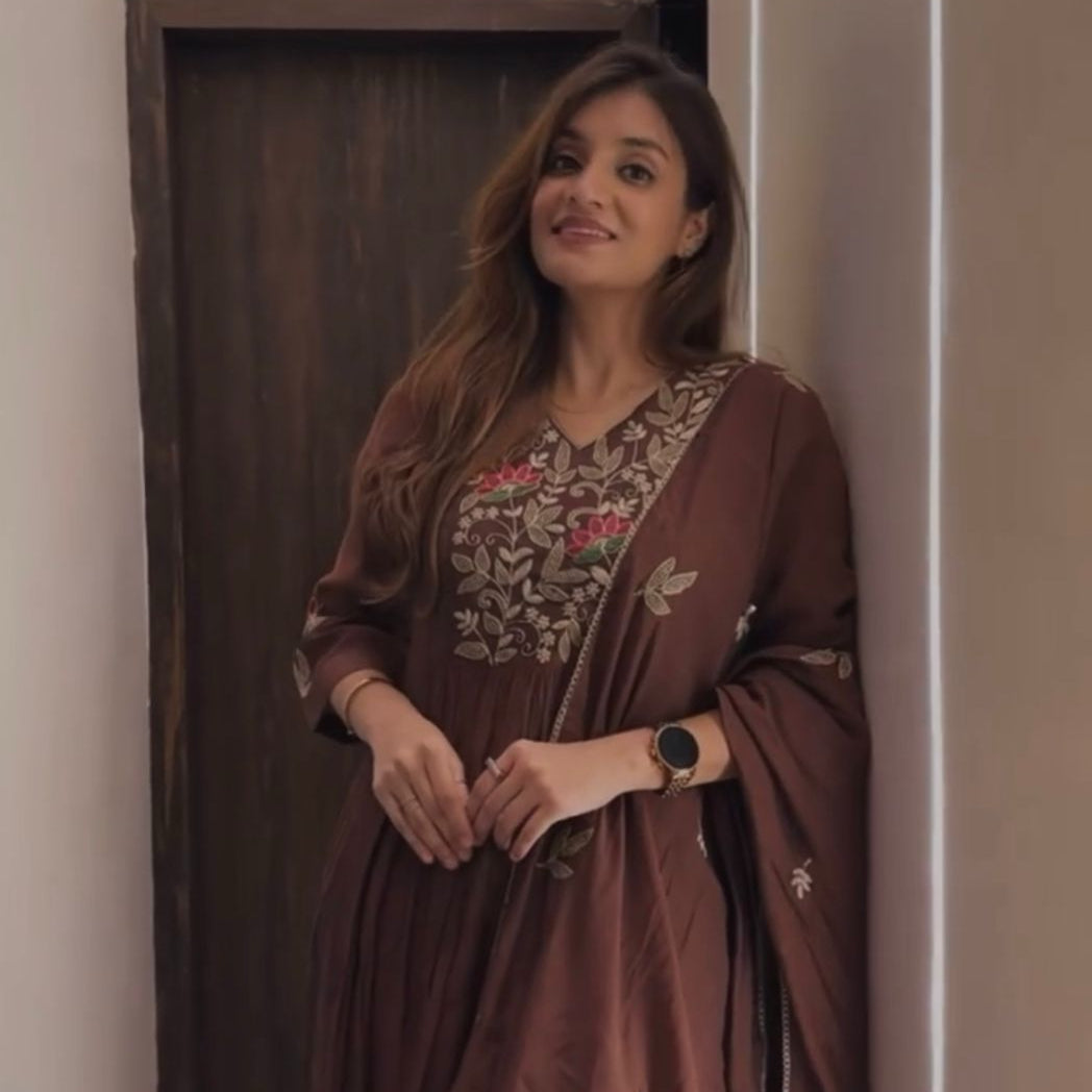 Jaipuri Cotton Kurta Set with Dupatta